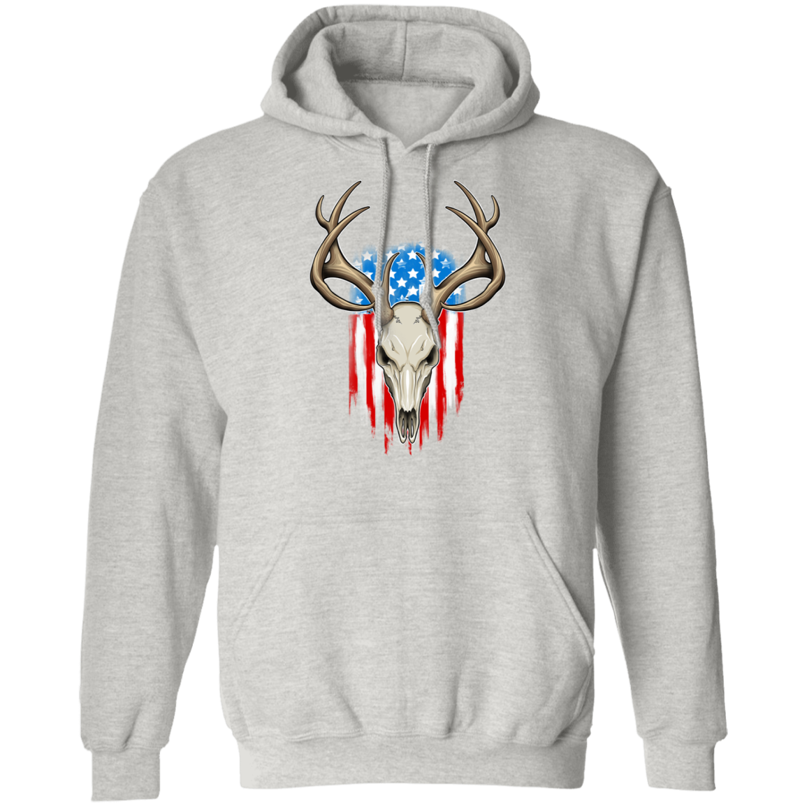American Flag Hunting Pullover Hoodie