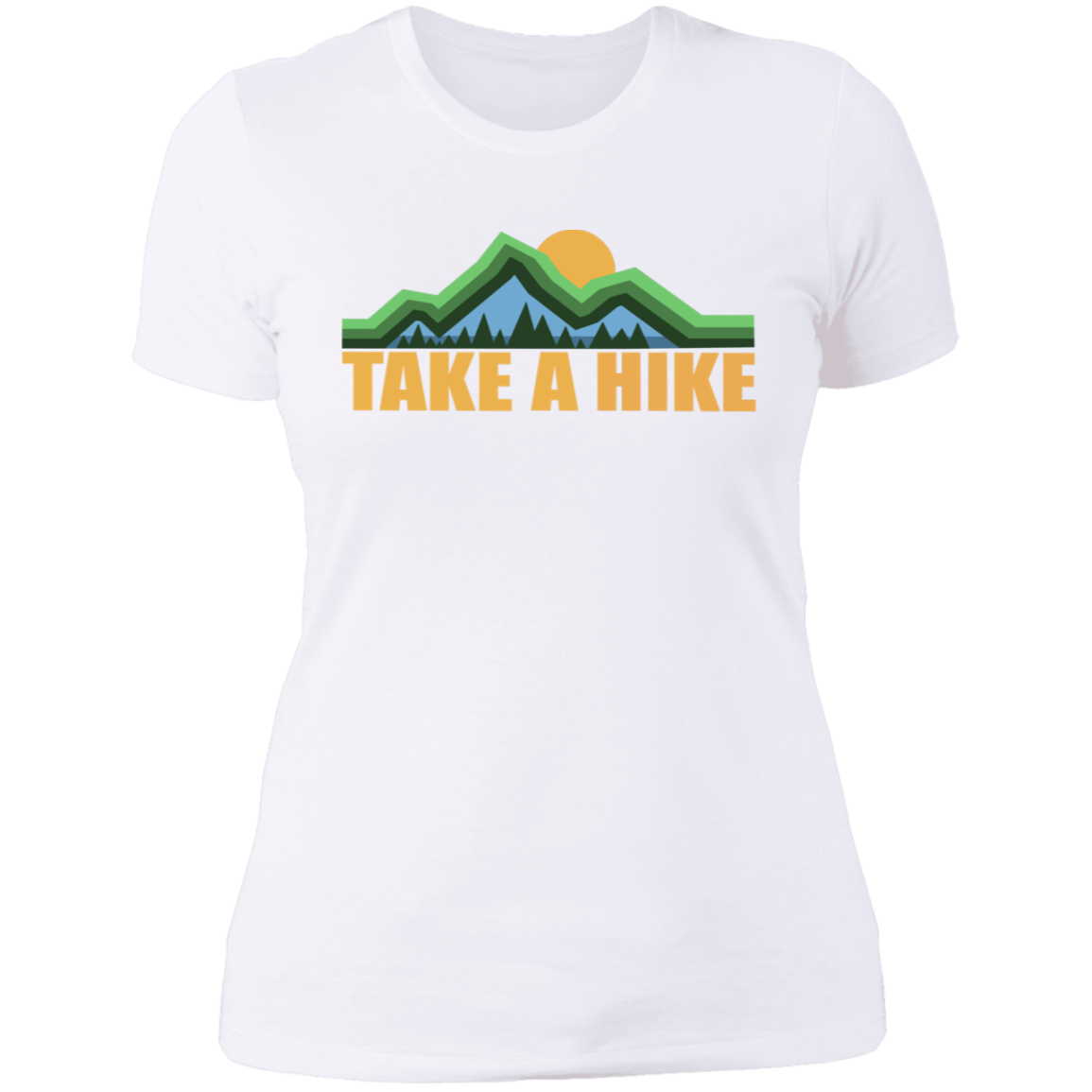Women's Take a Hike Camping Hiking Nature T-Shirt
