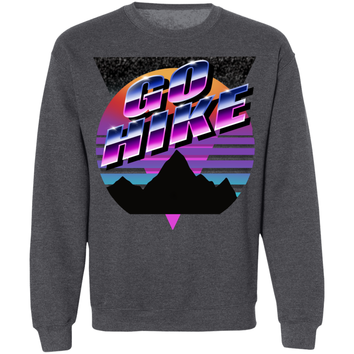 Go Hike Outdoor Nature Crewneck Sweatshirt