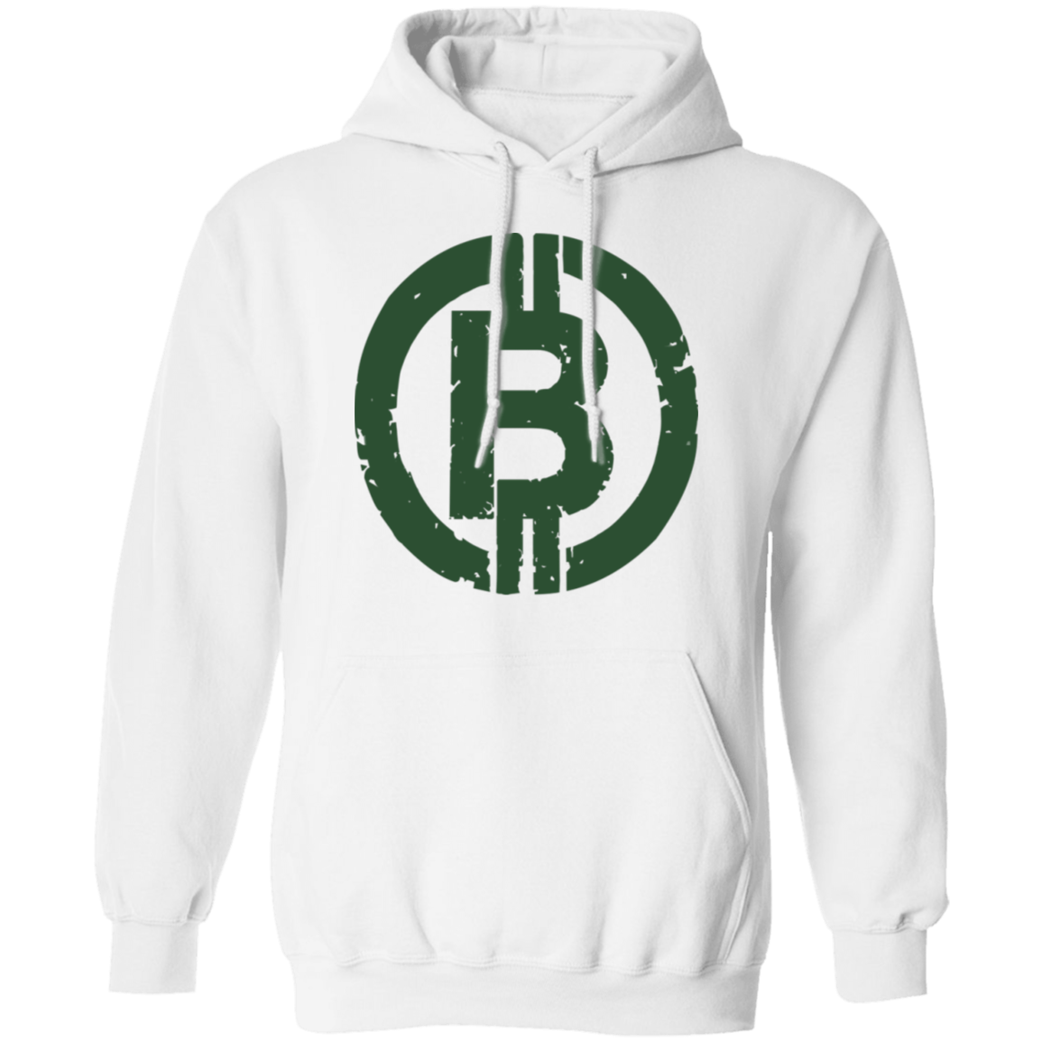 Military Green Bitcoin Hodl Cryptocurrency BTC Pullover Hoodie