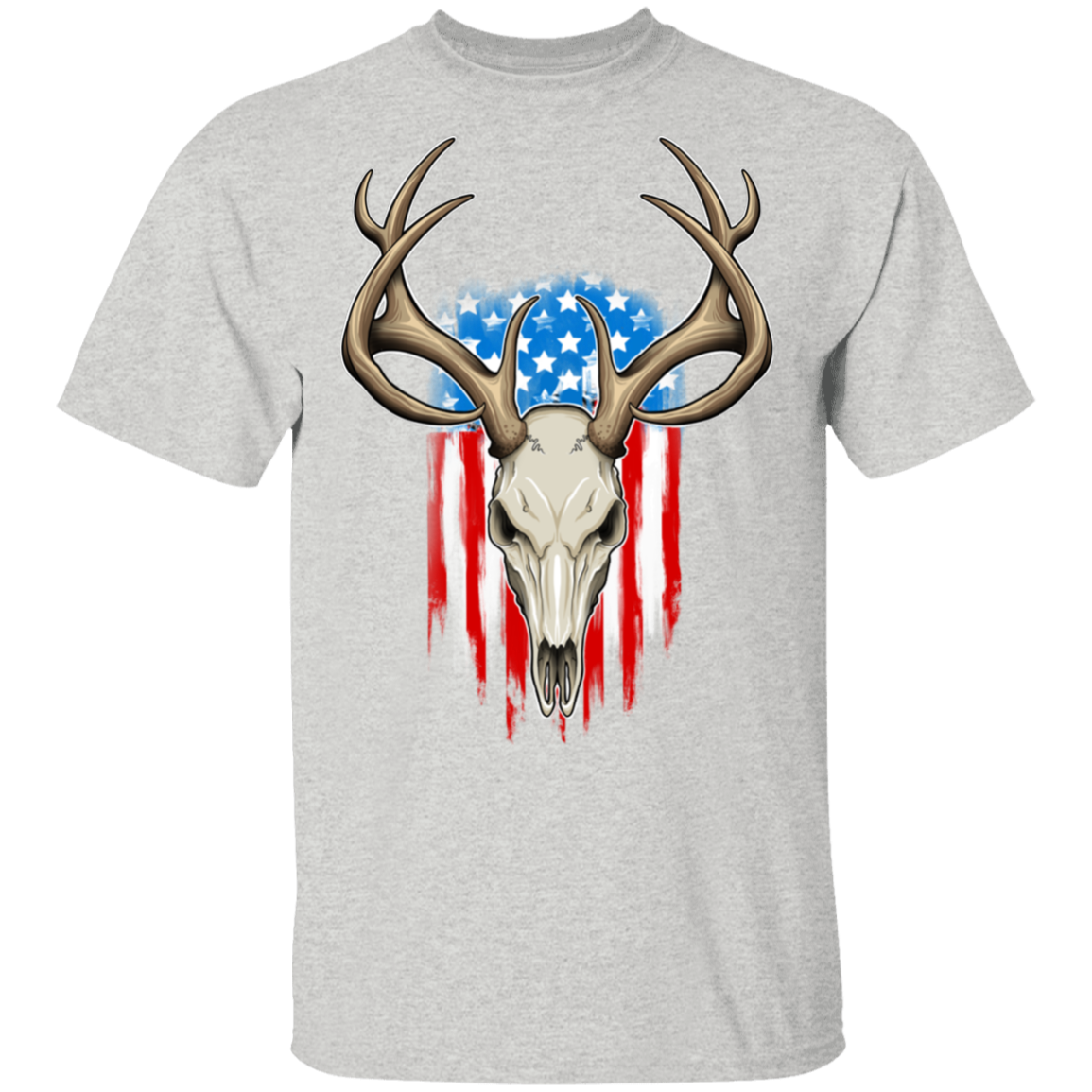 American Flag Hunting T-Shirt