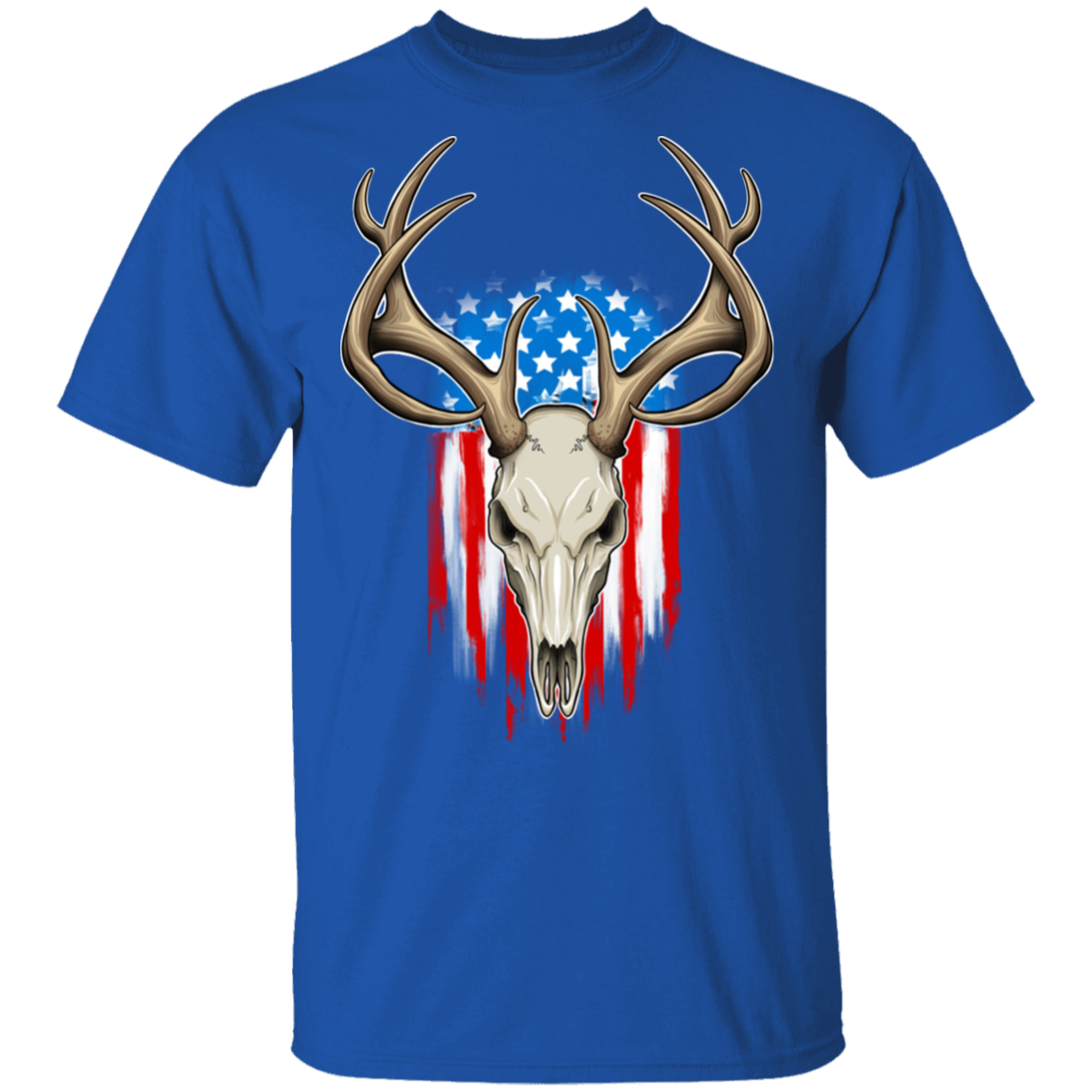 American Flag Hunting T-Shirt