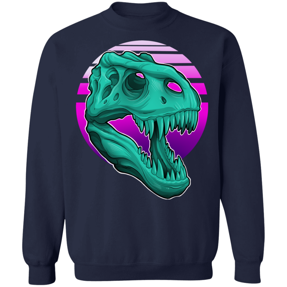 T-Rex Retro 80's Crewneck Sweatshirt