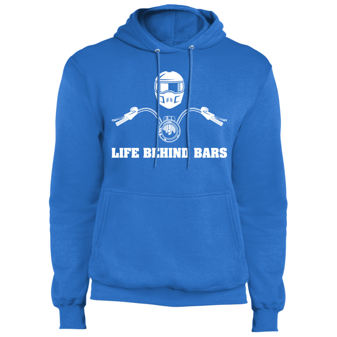 Life Behind Bars Motorcycle Rider Pullover Hoodie
