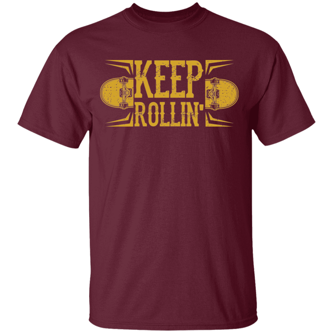 Keep Rollin' Skateboarding Skateboard Youth T-Shirt