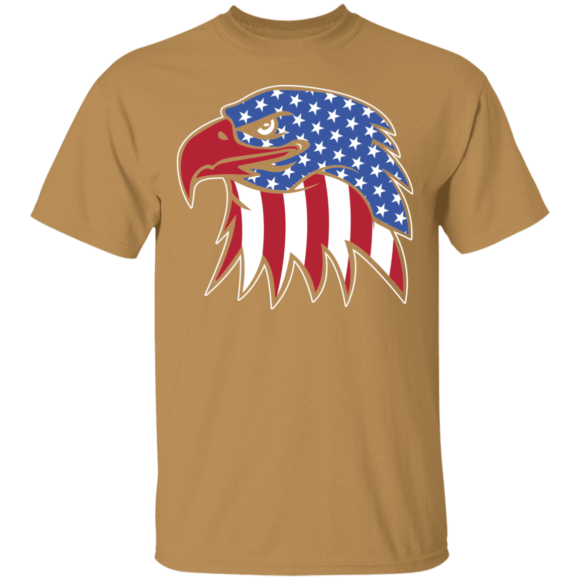 Bald Eagle American Flag USA T-Shirt