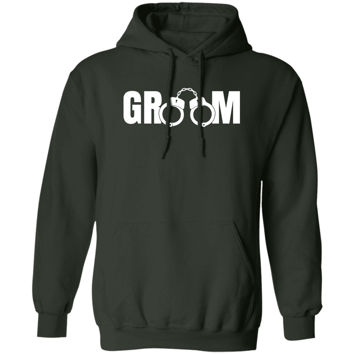 Bachelor Party Wedding Funny Groom Handcuffs Hoodie
