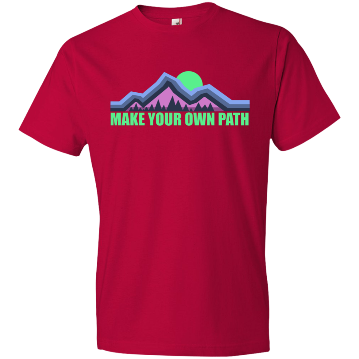 Make Your On Path Youth Lightweight T-Shirt 4.5 oz