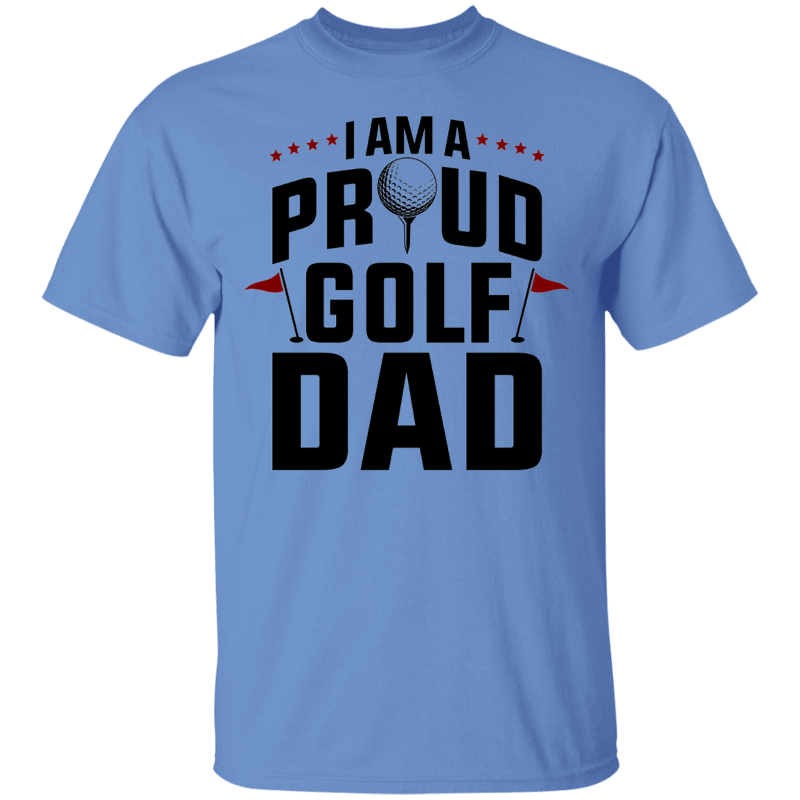 I Am A Proud Golf Dad Father T-Shirt