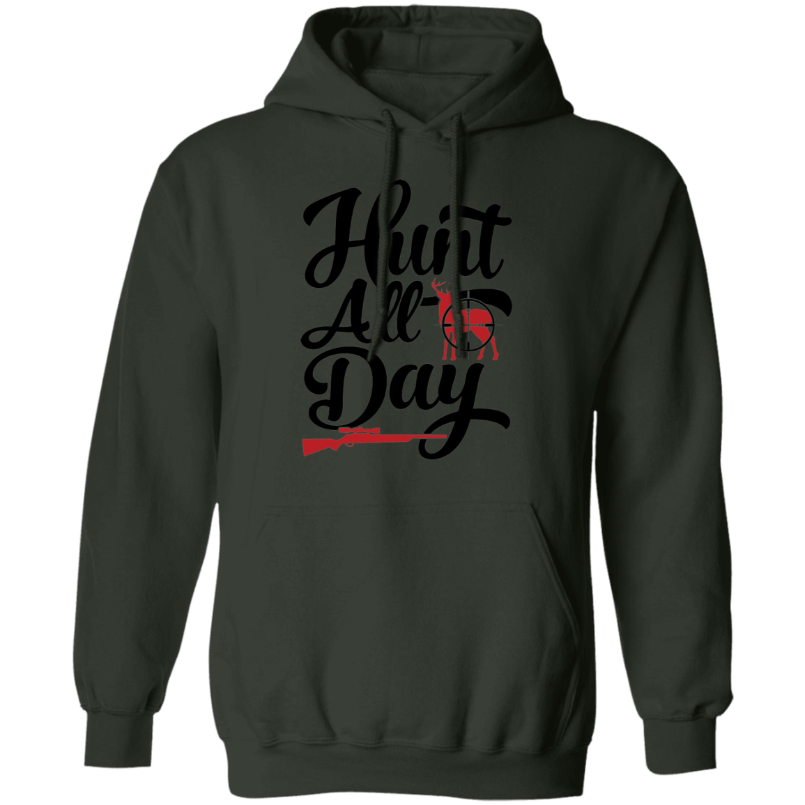 Hunt All Day Hunting Pullover Hoodie