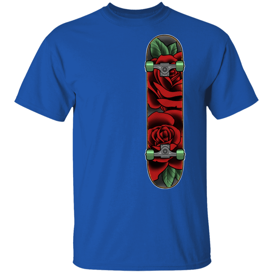 Rose Classic Skateboard Skateboarder T-Shirt