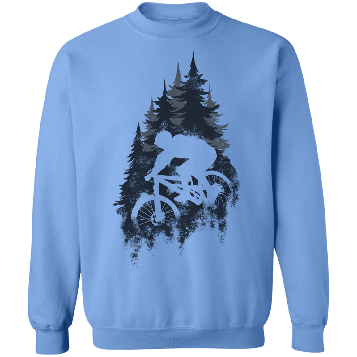 Mountain Biker Outdoors Crewneck Sweatshirt