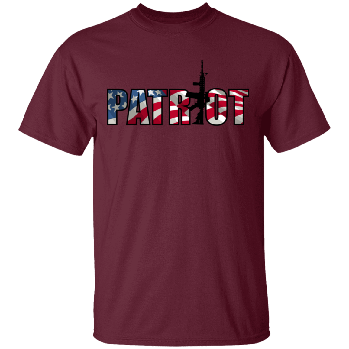Patriot American Flag Defense T-Shirt