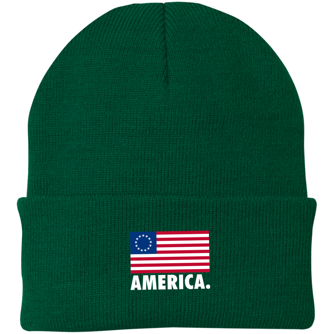 America Betsy Ross American Flag USA Beanie Cap