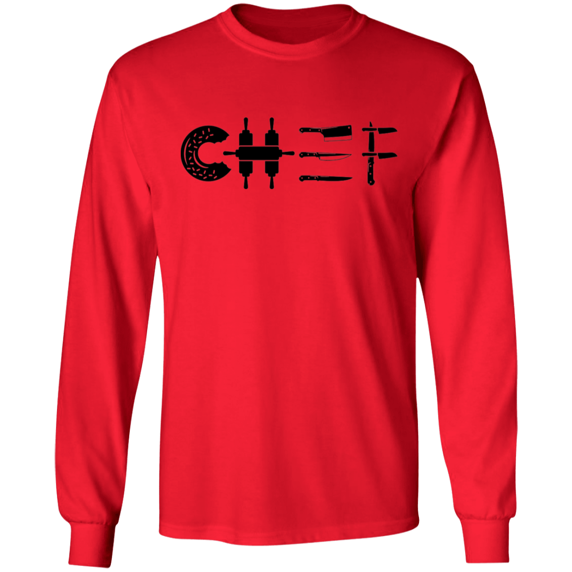Chef Cooking Long Sleeve T-Shirt