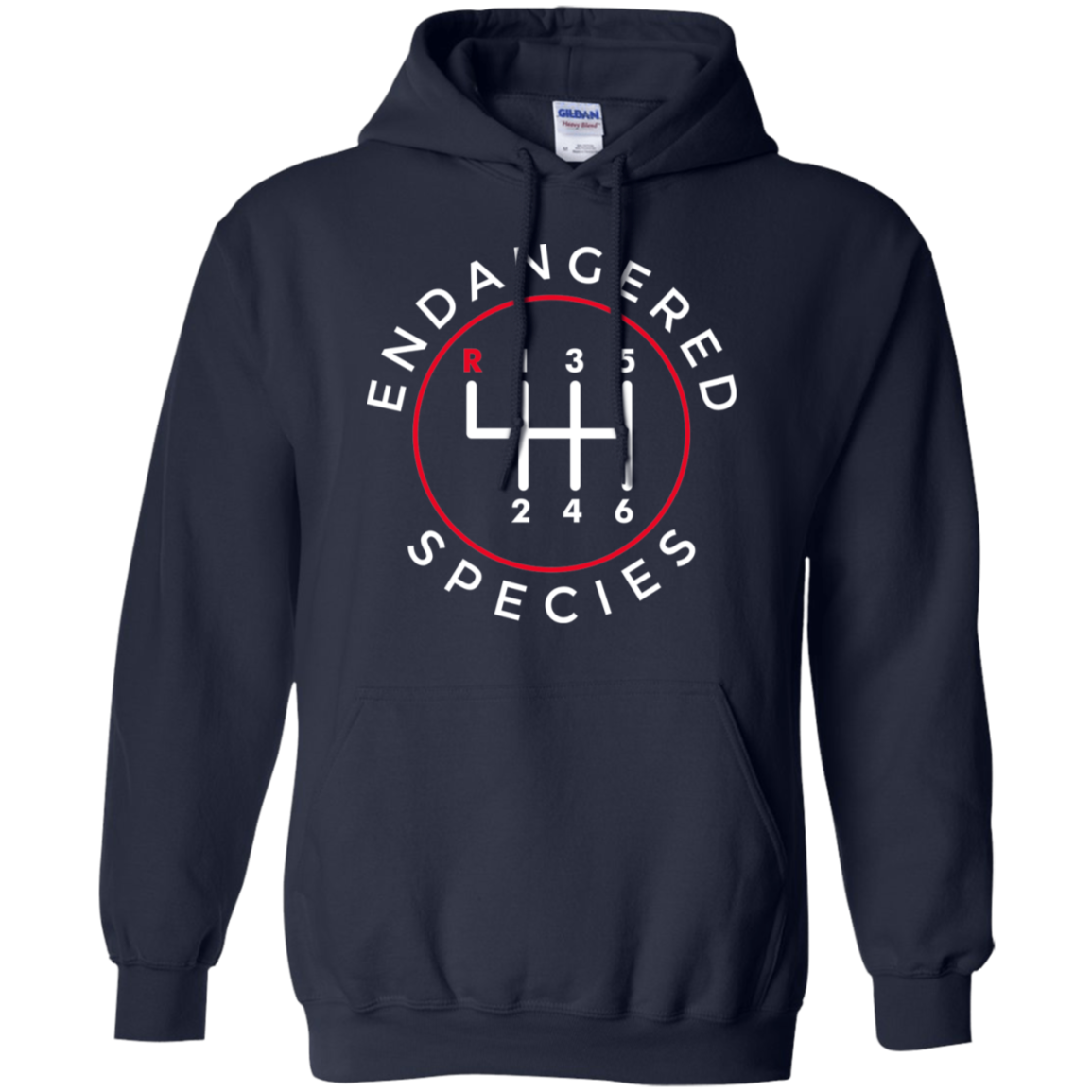 Endangered Species Manual Shift Stick Hoodie