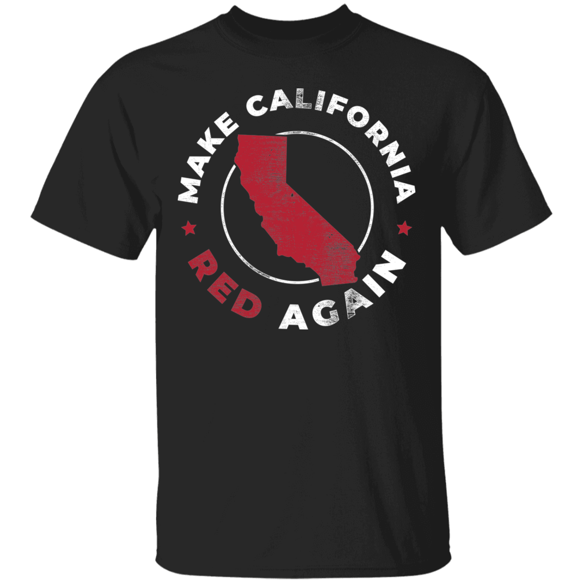 Make California Red Again Republican T-Shirt