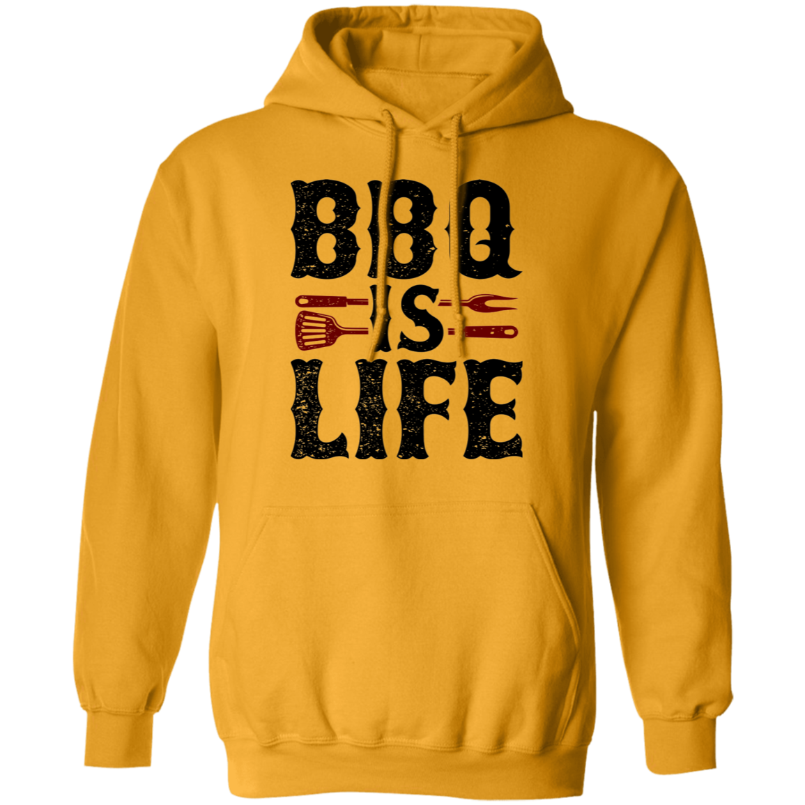 BBQ Is Life Grilling Pullover Hoodie