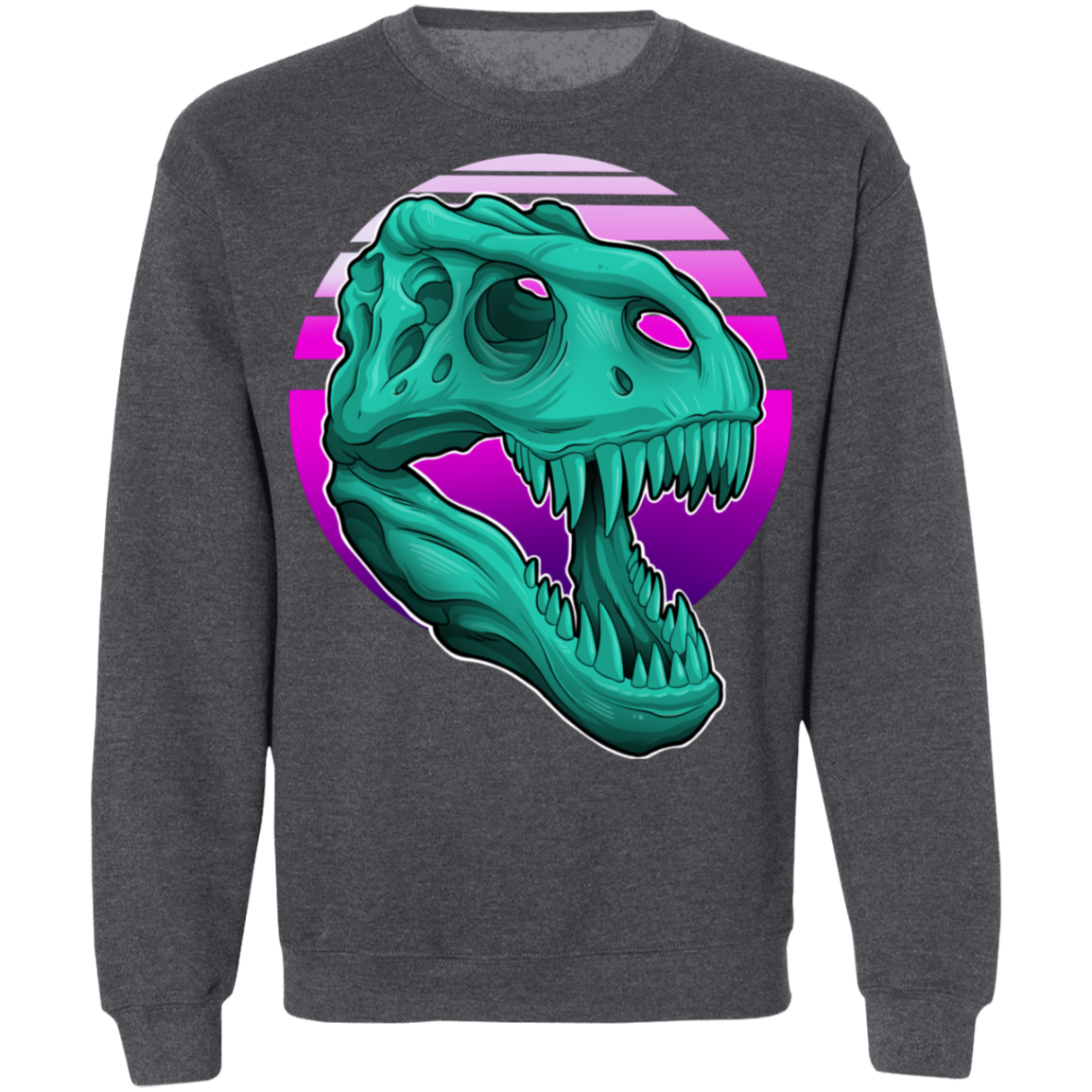T-Rex Retro 80's Crewneck Sweatshirt