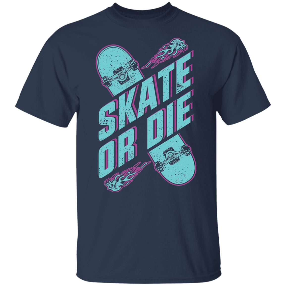 Skate Or Die Skateboarding Skateboard Youth T-Shirt