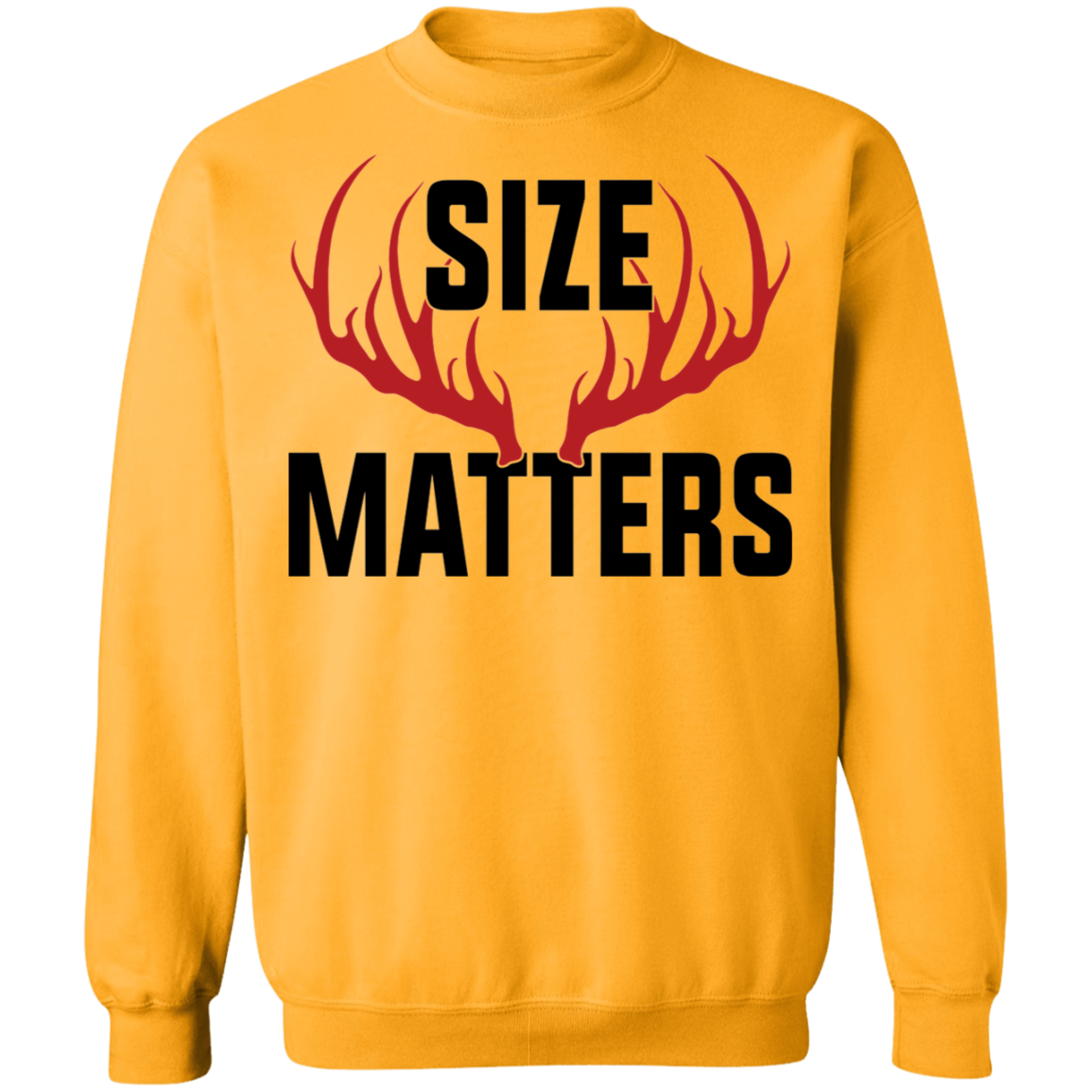 Size Matters Hunting Crewneck Sweatshirt
