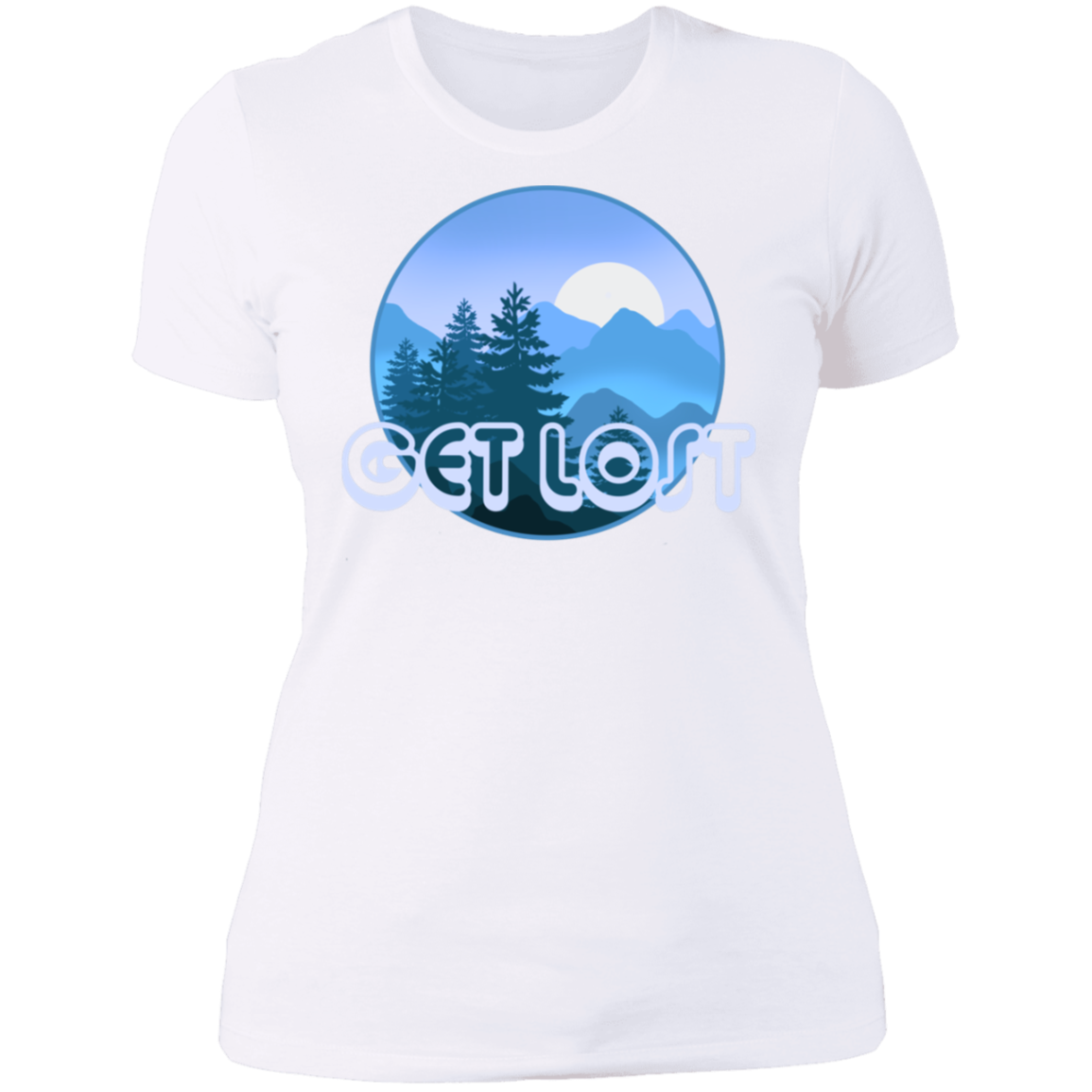 Women's Get Lost in Nature Camping T-Shirt