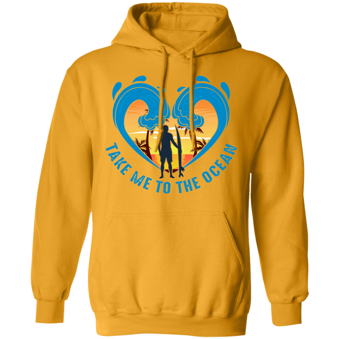 Take Me To The Ocean Pullover Hoodie