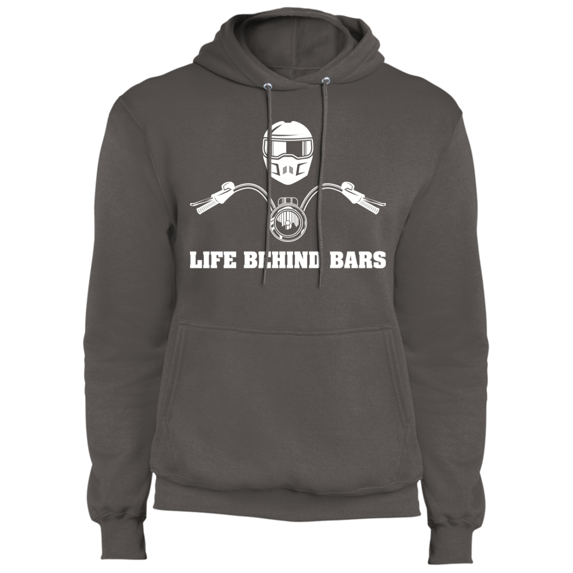 Life Behind Bars Motorcycle Rider Pullover Hoodie