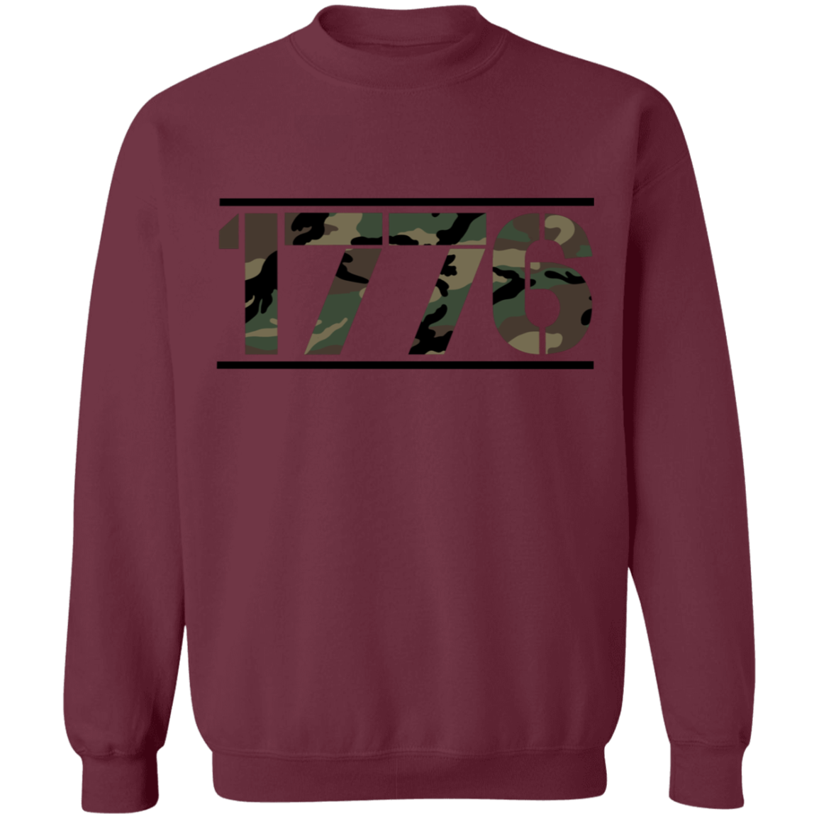 1776 American Camouflage Crewneck Sweatshirt