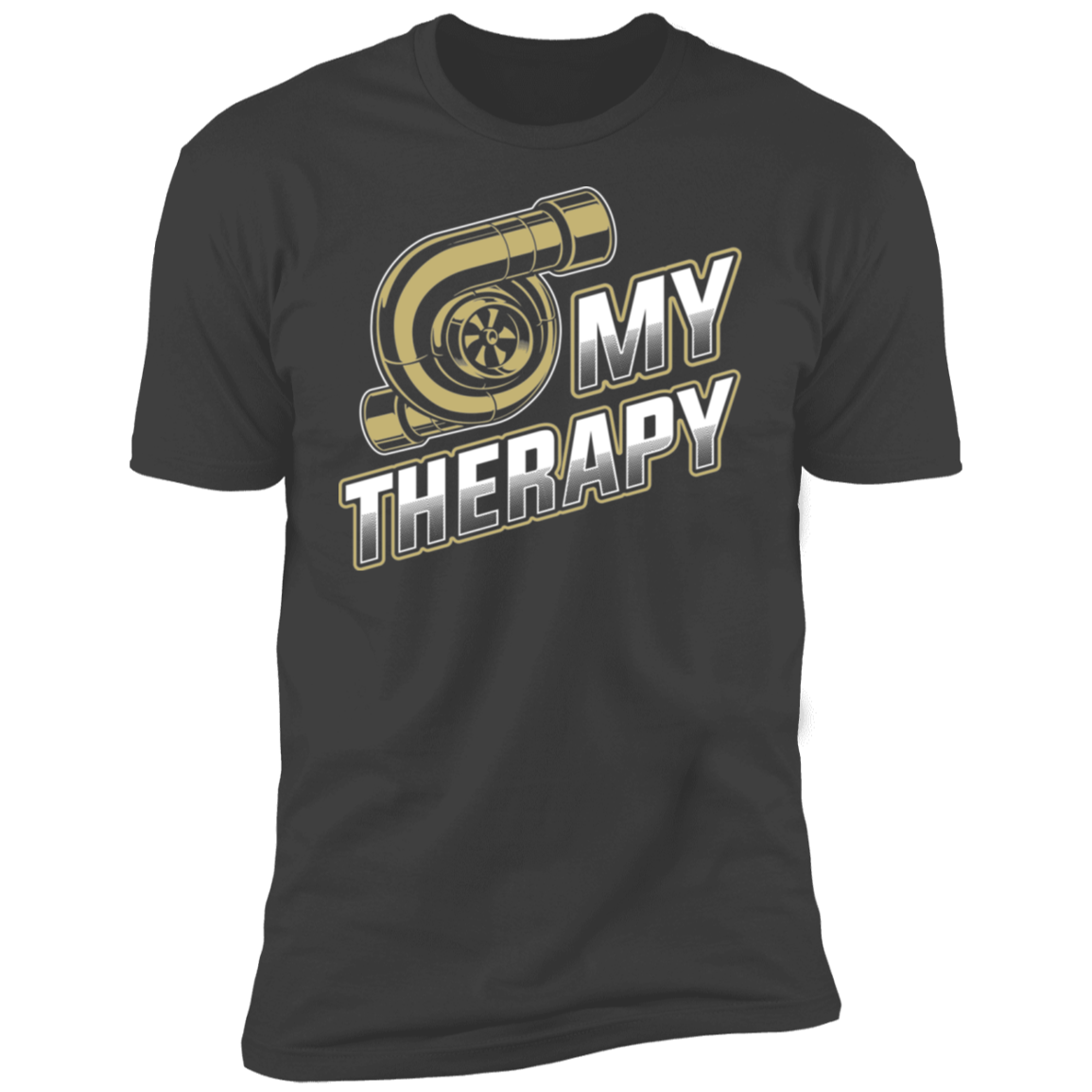 Turbo is My Therapy Boosted Gapped Premium Short Sleeve T-Shirt