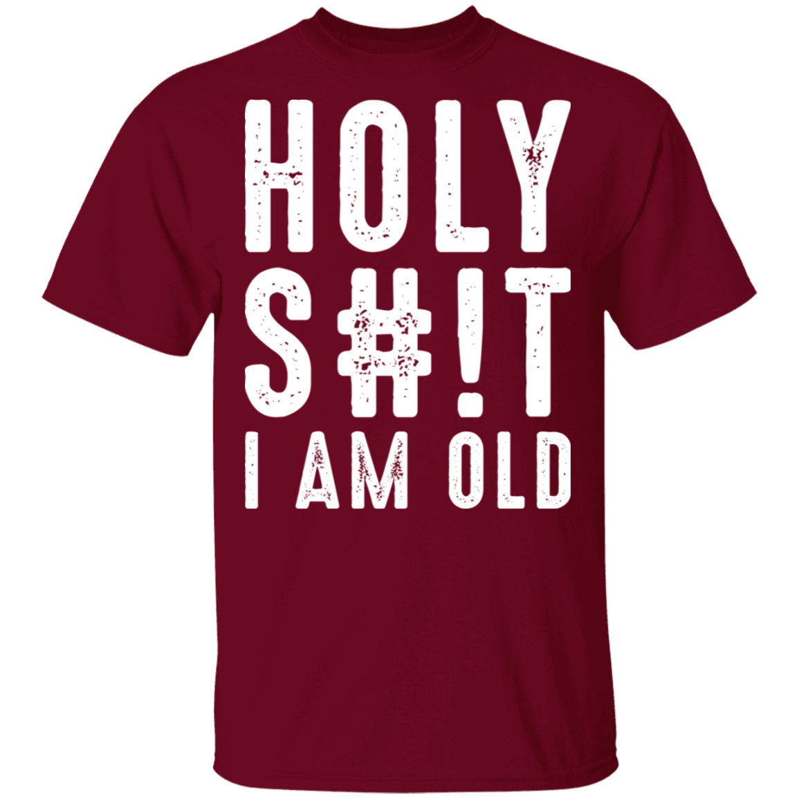 Holy S#!T I Am Old Funny Birthday T-Shirt