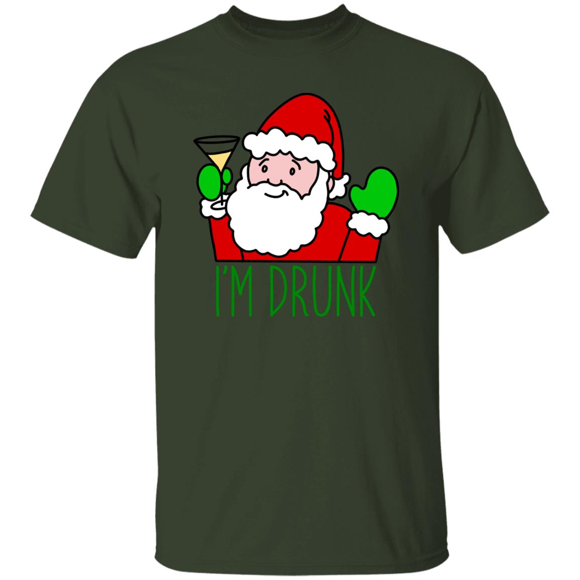 Drunk Santa Funny Christmas T-Shirt