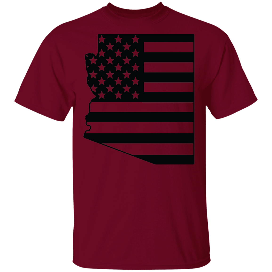 Arizona AZ State American Flag Pride T-Shirt