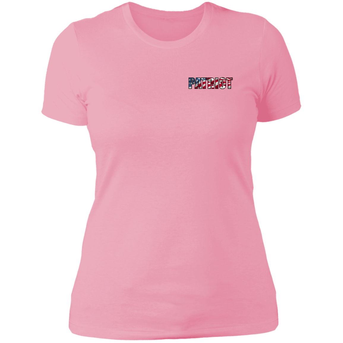 Patriot American Bald Eagle Women's Double Sided Boyfriend T-Shirt