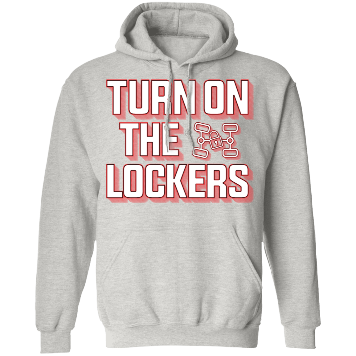 Turn On The Lockers 4x4 Off-Road Overland Hoodie