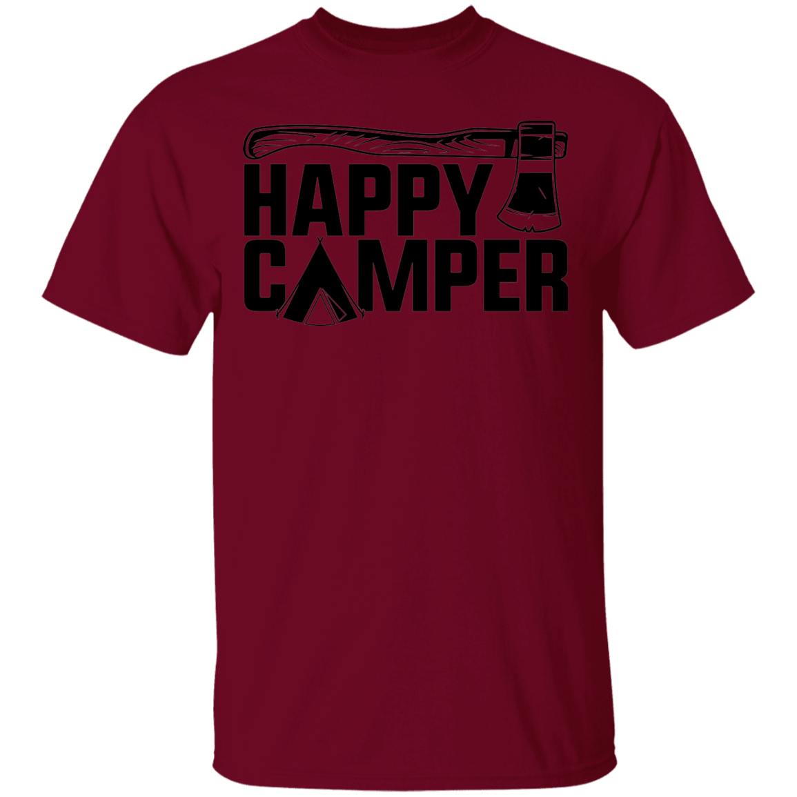 Happy Camper Outdoor Camping T-Shirt