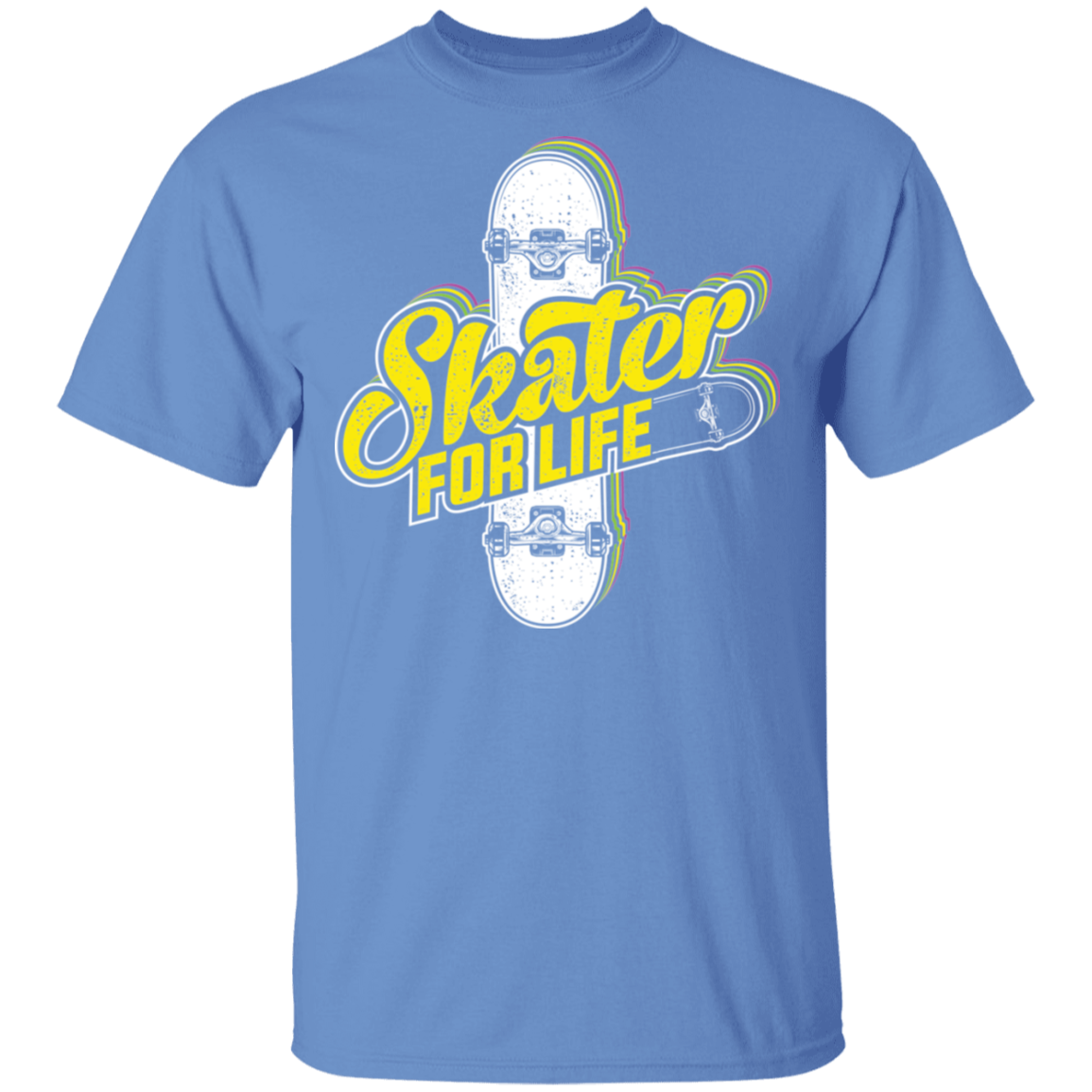Skater For Life Skateboarding Skateboard T-Shirt