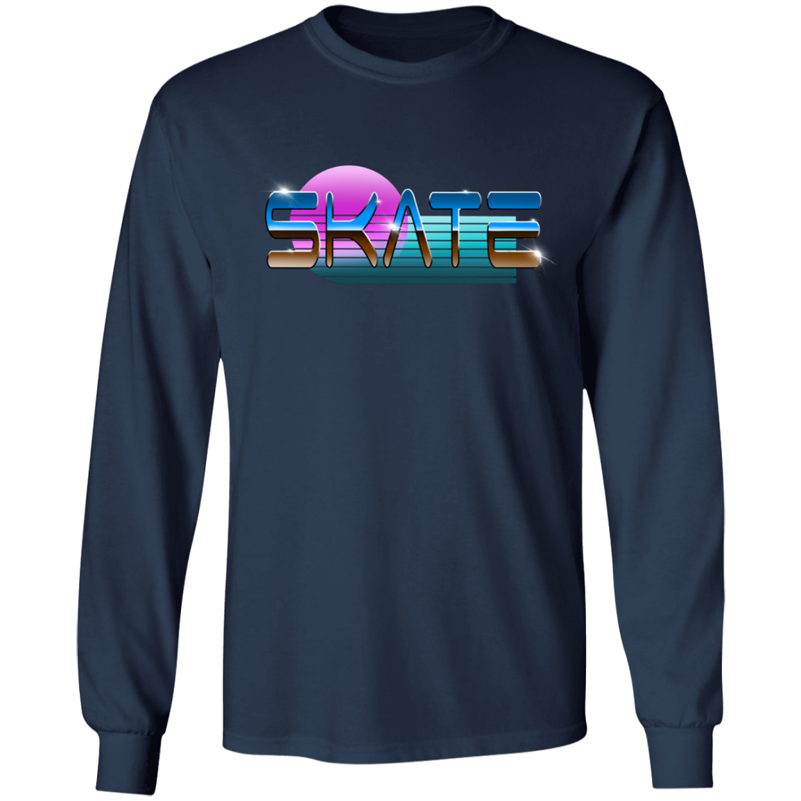 Skate Skating Skateboarding Long Sleeve T-Shirt