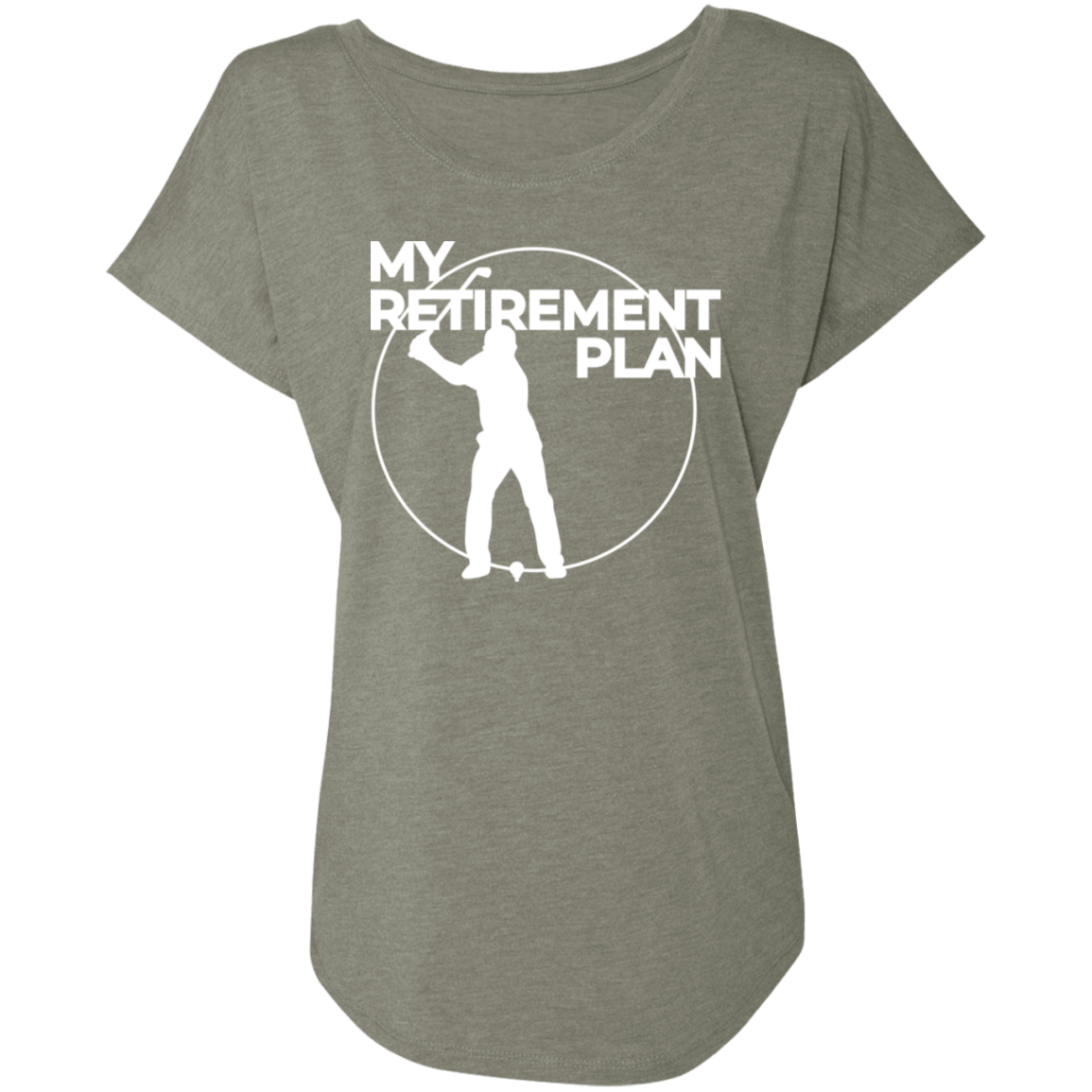 Retirement Plan Golfing Women's T-Shirt