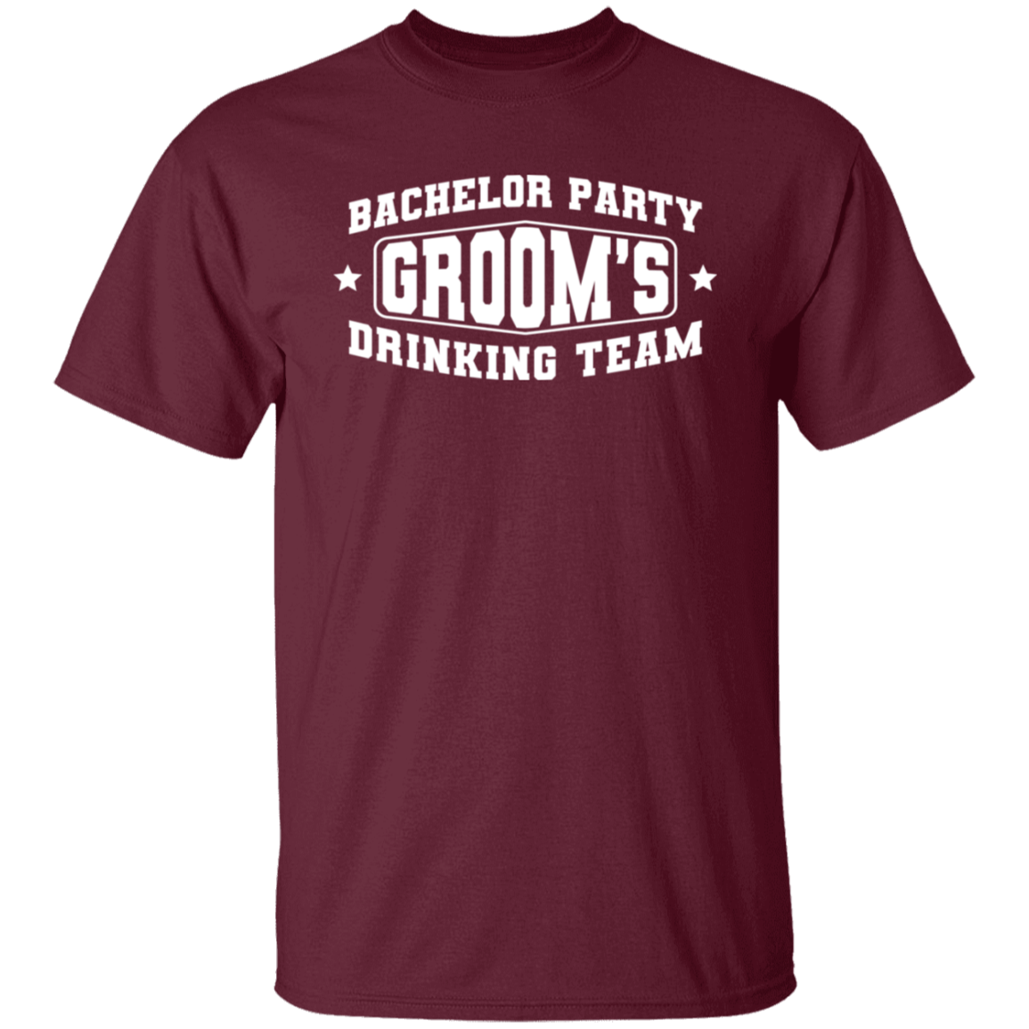 Bachelor Party Groom’s Drinking Team Funny T-Shirt