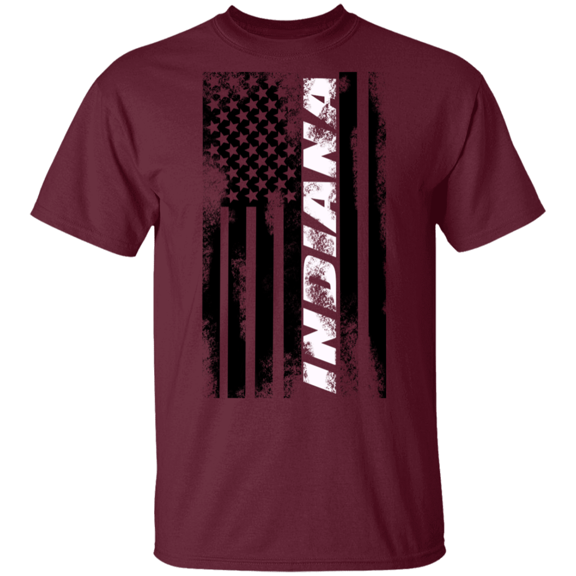 Indiana American Flag T-Shirt