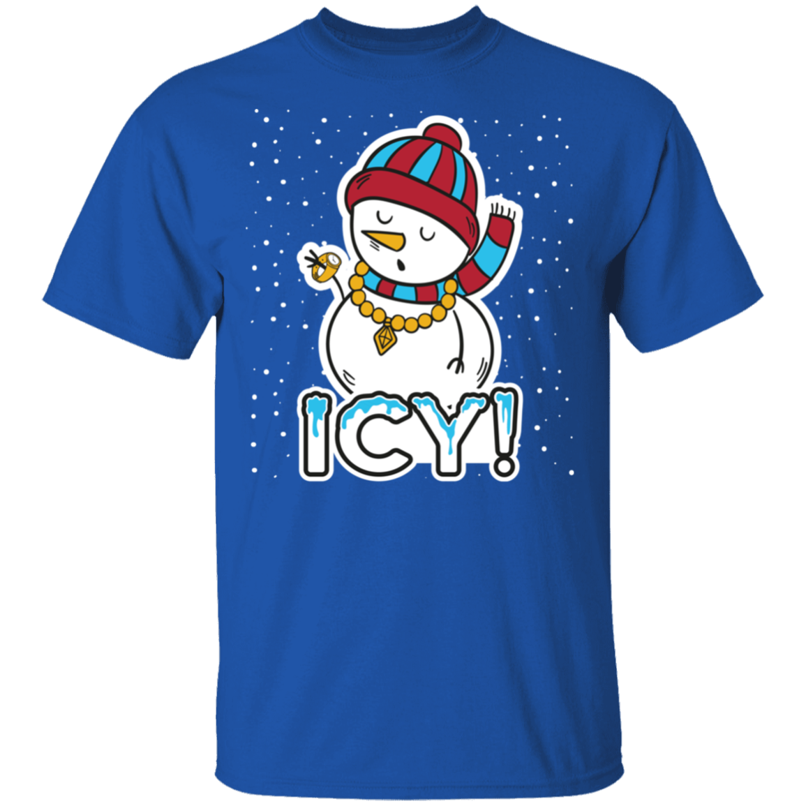ICY! Snowman Ugly Christmas T-Shirt