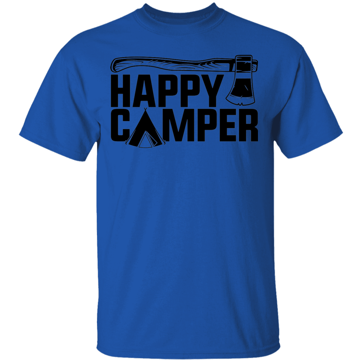 Happy Camper Outdoor Camping T-Shirt