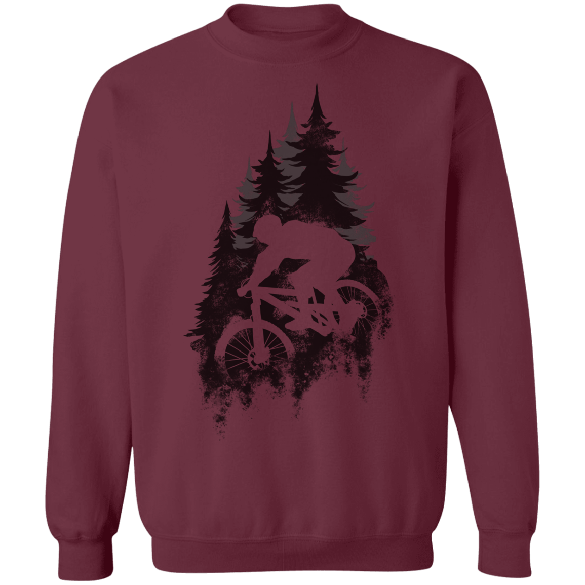 Mountain Biker Outdoors Crewneck Sweatshirt