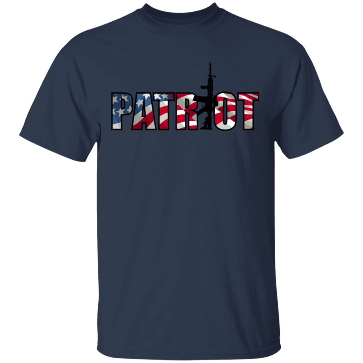 Patriot American Flag Defense T-Shirt