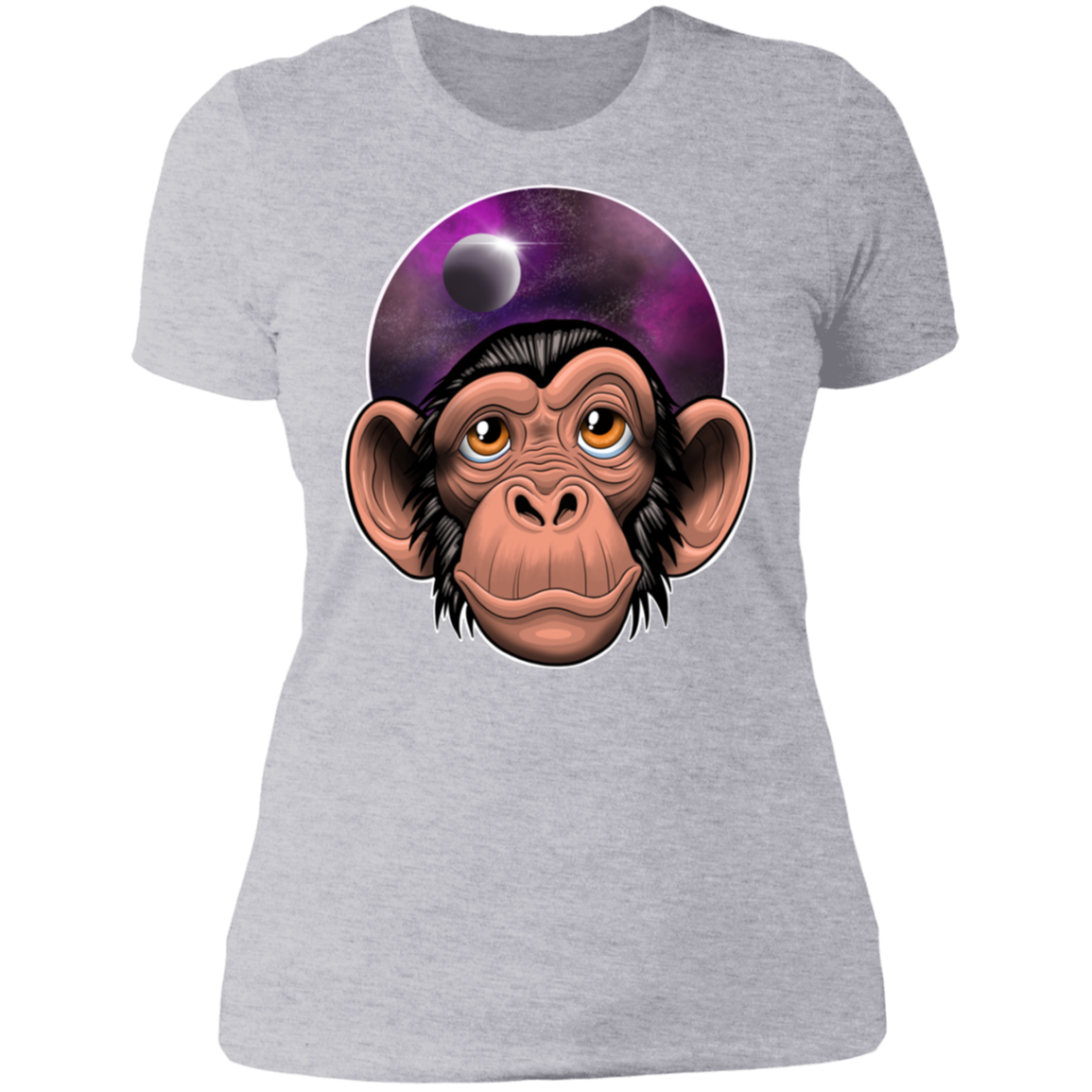 Space Chimp Astronaut Women's T-Shirt