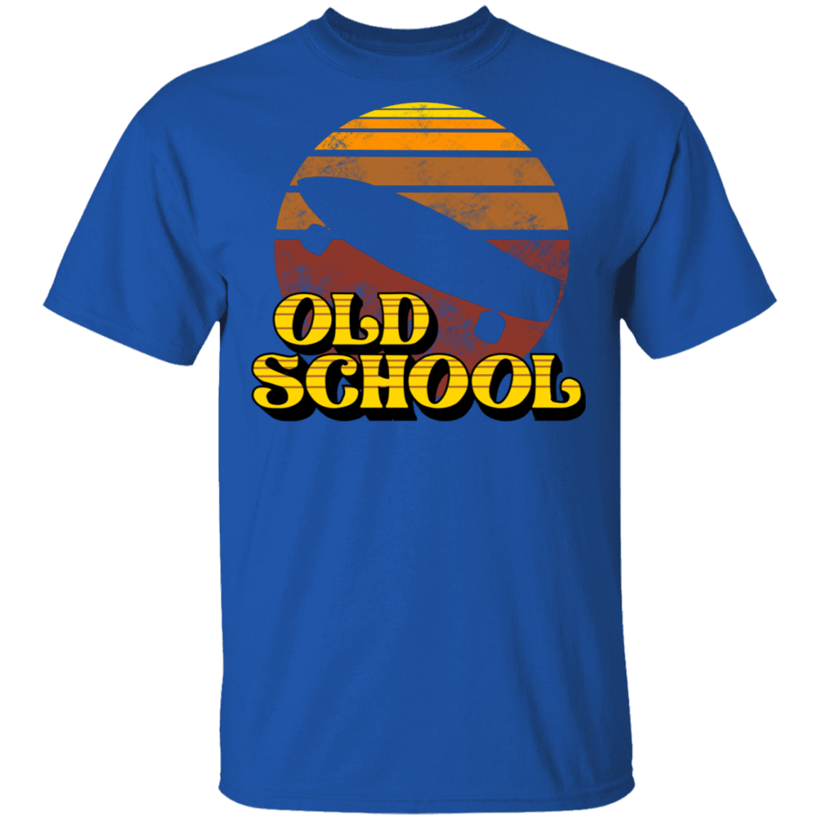 Old School Skateboard Short Board Long Board T-Shirt