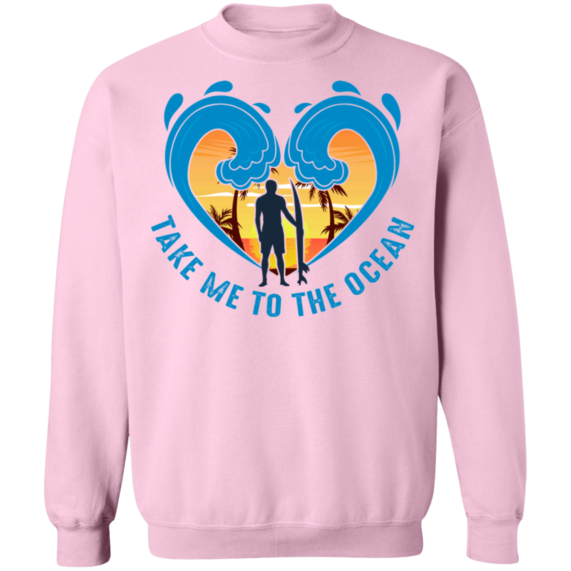 Take Me To The Ocean Crewneck Sweatshirt