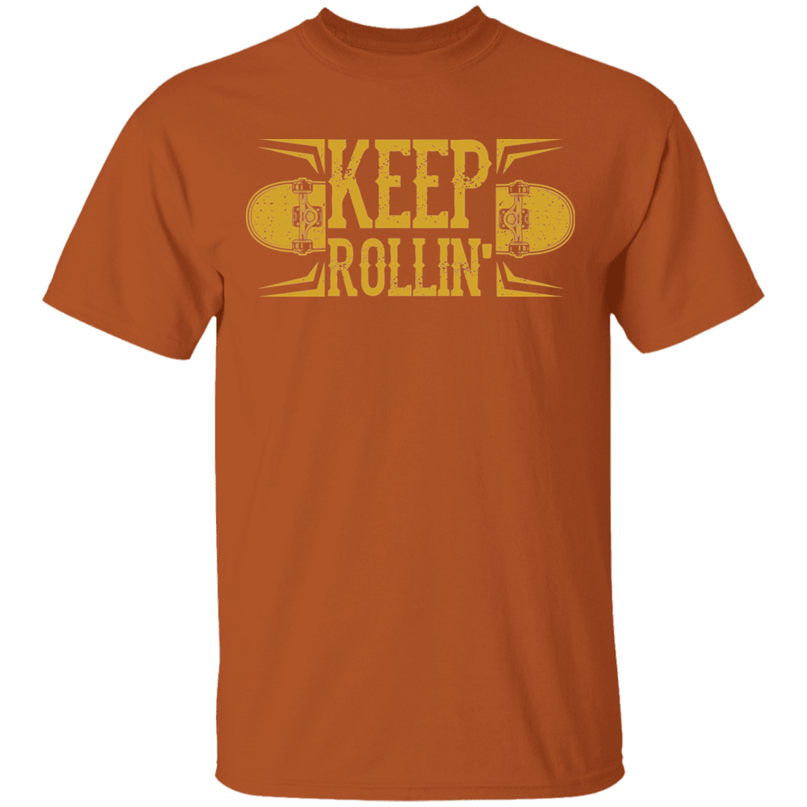 Keep Rollin' Skateboarding Skateboard T-Shirt
