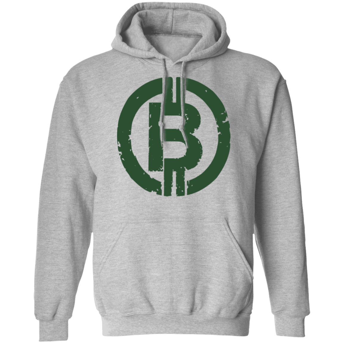 Military Green Bitcoin Hodl Cryptocurrency BTC Pullover Hoodie